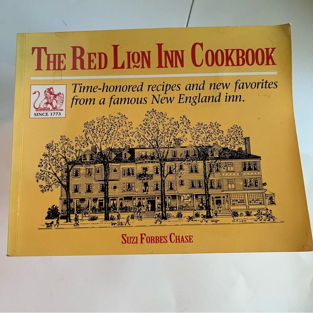 The Red Lion Inn Cookbook by Suzy Forbes Chase 1992